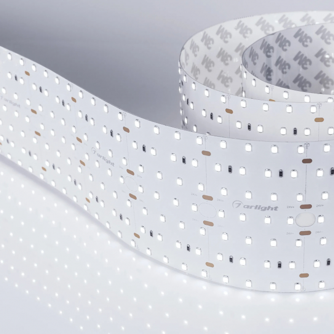 Светодиодная лента S2-2500 24V White 6000K 85mm (2835, 560 LED/m, LUX), Arlight, 023408, изображение 1 Светодиодная лента S2-2500 24V White 6000K 85mm (2835, 560 LED/m, LUX), Arlight, 023408, изображение 1