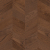 Паркет Елка Французская Lab Arte Chevron Дуб Рустик Бронза лак 400/313х150х14/3/60°