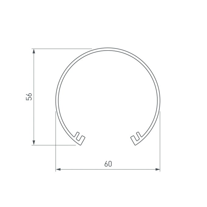 Экран SL-ROUND-D60-2000 OPAL, Arlight, 019287, изображение 2 Экран SL-ROUND-D60-2000 OPAL, Arlight, 019287, изображение 2