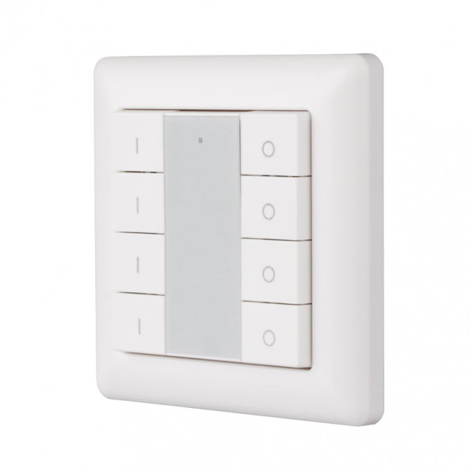 Панель Knob SR-KN9550K8-UP White (KNX, DIM), Arlight, 021370, изображение 1 Панель Knob SR-KN9550K8-UP White (KNX, DIM), Arlight, 021370, изображение 1