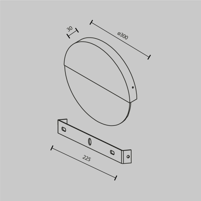 Настенный светильник (бра) Юпитер / Jupiter 3000К 6Вт, MOD320WL-L6BS3K1, изображение 3 Настенный светильник (бра) Юпитер / Jupiter 3000К 6Вт, MOD320WL-L6BS3K1, изображение 3