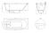 Ванна из искусственного камня Lofo Kit 180x80 UM12323 Solid Surface матовая встраиваемая Ванна из искусственного камня Lofo Kit 180x80 UM12323 Solid Surface матовая встраиваемая