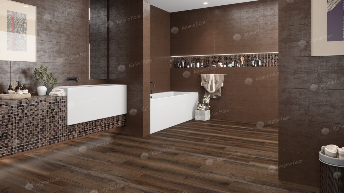 Ламинат Alpine Floor by Classen Aqua Life XL Дуб Пауэлл, LF104-04