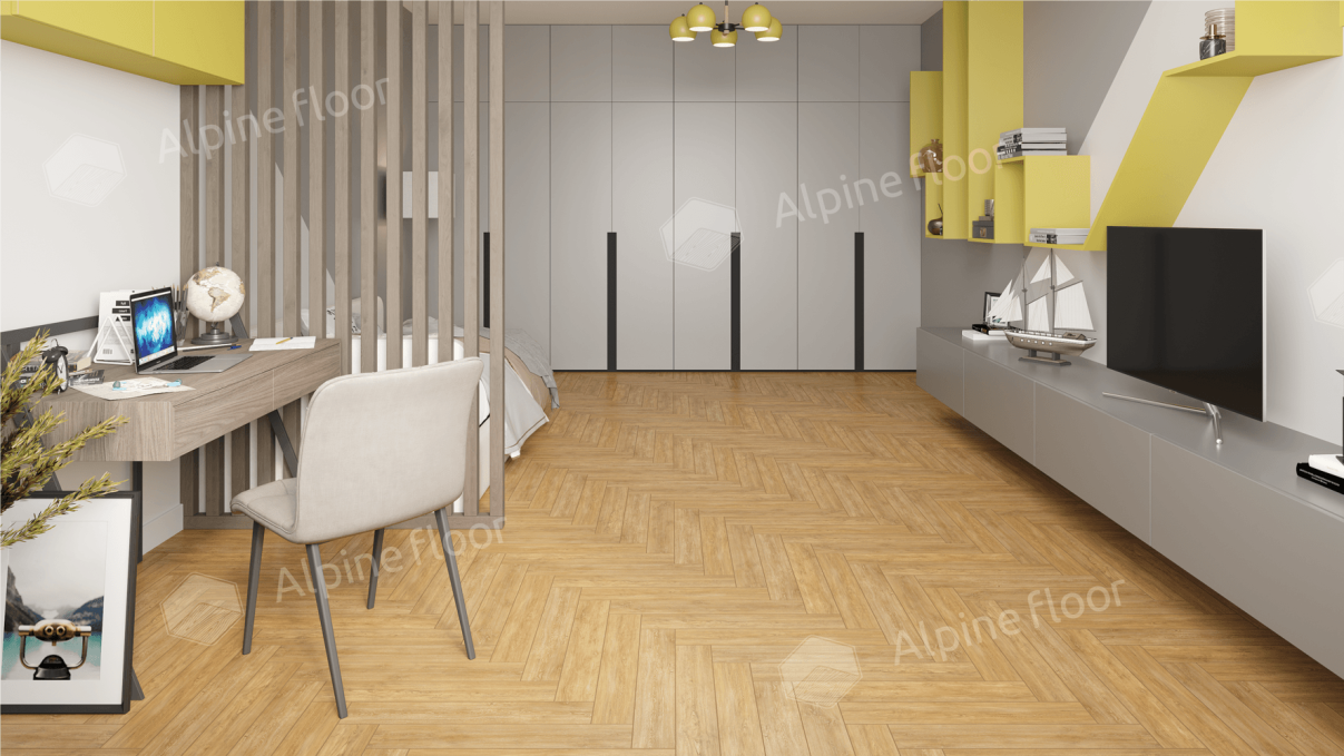 Ламинат Alpine Floor Herringbone 12 Pro Дуб Тулуза, LF106-04 Ламинат Alpine Floor Herringbone 12 Pro Дуб Тулуза, LF106-04