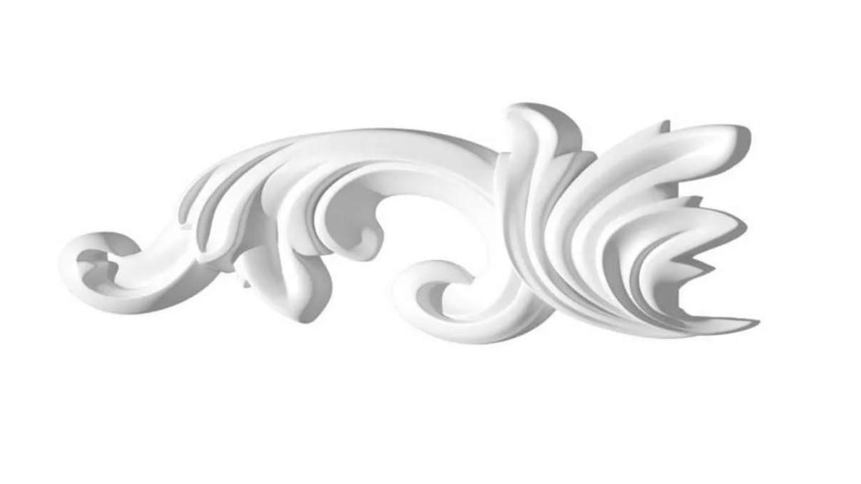 Декоративный элемент Decor-Dizayn H1-157A LR, 124x54x19.5 мм Декоративный элемент Decor-Dizayn H1-157A LR, 124x54x19.5 мм