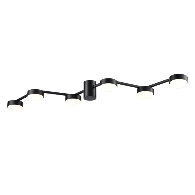 Люстра потолочная LED GX53 6*7W 220V SANATA COMFI LN26 249 LUMION 8187/6C, фото на цветном фоне 2 Люстра потолочная LED GX53 6*7W 220V SANATA COMFI LN26 249 LUMION 8187/6C, фото на цветном фоне 2