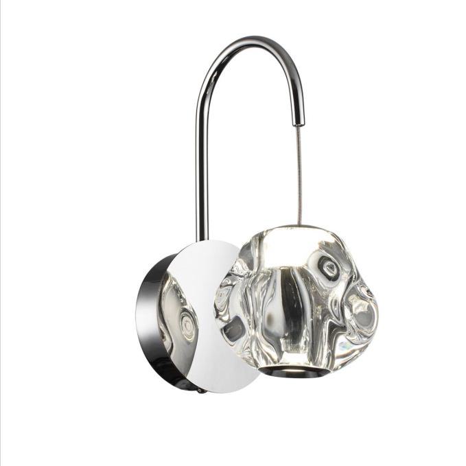 Бра LED 5W 4000K 250Лм JEMSTONE L-VISION ODL25 561 ODEON LIGHT 5084/5WL, фото на белом фоне Бра LED 5W 4000K 250Лм JEMSTONE L-VISION ODL25 561 ODEON LIGHT 5084/5WL, фото на белом фоне