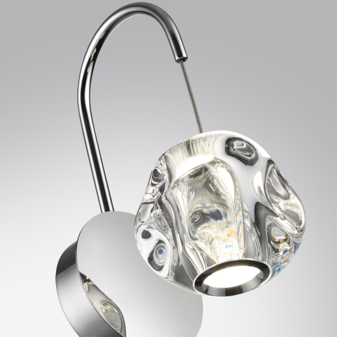 Бра LED 5W 4000K 250Лм JEMSTONE L-VISION ODL25 561 ODEON LIGHT 5084/5WL, композиция 3 Бра LED 5W 4000K 250Лм JEMSTONE L-VISION ODL25 561 ODEON LIGHT 5084/5WL, композиция 3