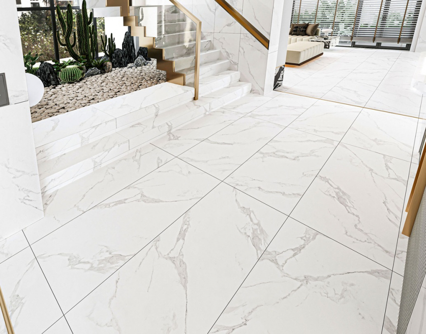 Керамогранит Buono Ceramica Marble Attiko Statuario Glossy Carving 60x120, MVL4415GC Керамогранит Buono Ceramica Marble Attiko Statuario Glossy Carving 60x120, MVL4415GC
