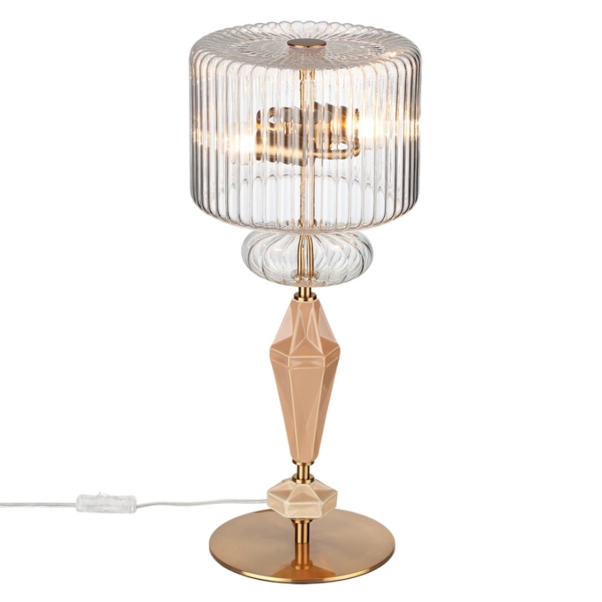 Настольная лампа E14 2*40W TERRA MODERN ODL_EX26 023 ODEON LIGHT 5414/2T, фото на белом фоне Настольная лампа E14 2*40W TERRA MODERN ODL_EX26 023 ODEON LIGHT 5414/2T, фото на белом фоне