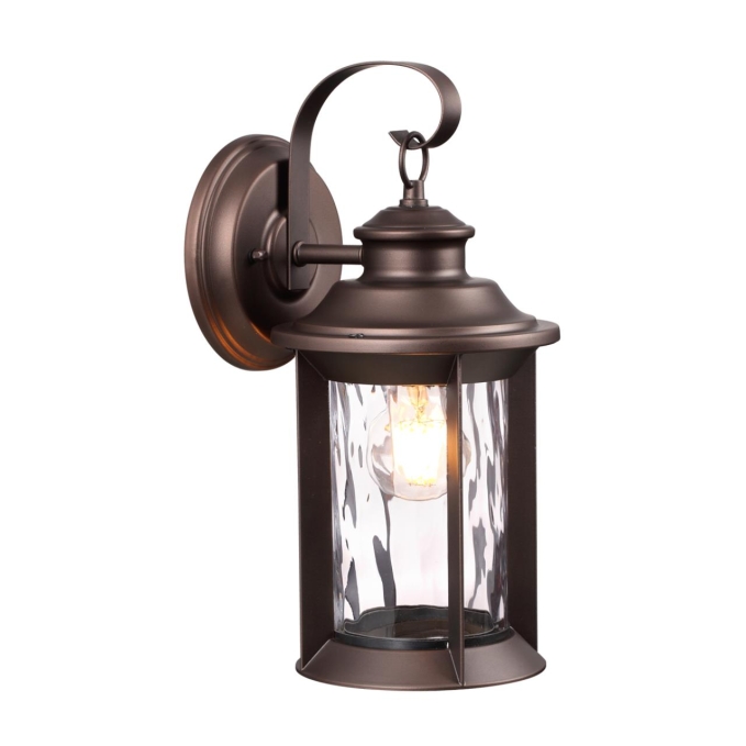 Ландшафтный настенный светильник E27 1*60W IP44 MAVRET NATURE ODL22 703 ODEON LIGHT 4961/1W, фото на белом фоне