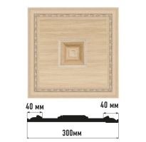 Декоративное панно Decomaster D31-11, 300x300x32 мм