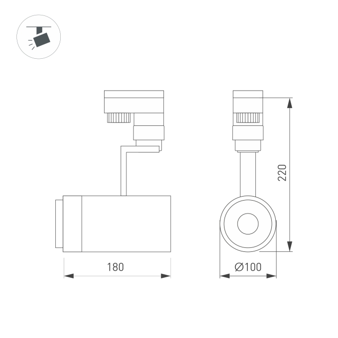 Светильник LGD-ZEUS-TRUECOLOR-4TR-R88-20W Warm3000 CRI98 (WH, 20-60 deg, 230V), Arlight, 031423, изображение 5 Светильник LGD-ZEUS-TRUECOLOR-4TR-R88-20W Warm3000 CRI98 (WH, 20-60 deg, 230V), Arlight, 031423, изображение 5
