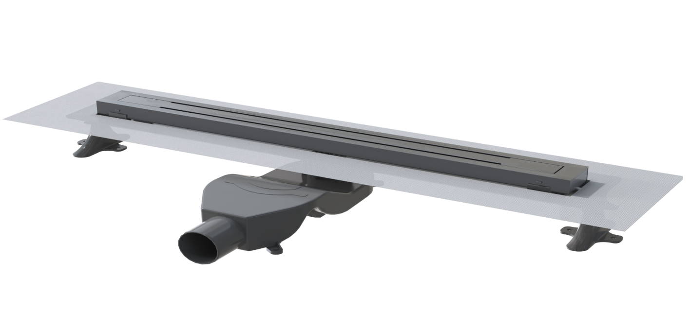 Душевой лоток Boheme Premium Trendy 983-80-GM gun metal Душевой лоток Boheme Premium Trendy 983-80-GM gun metal