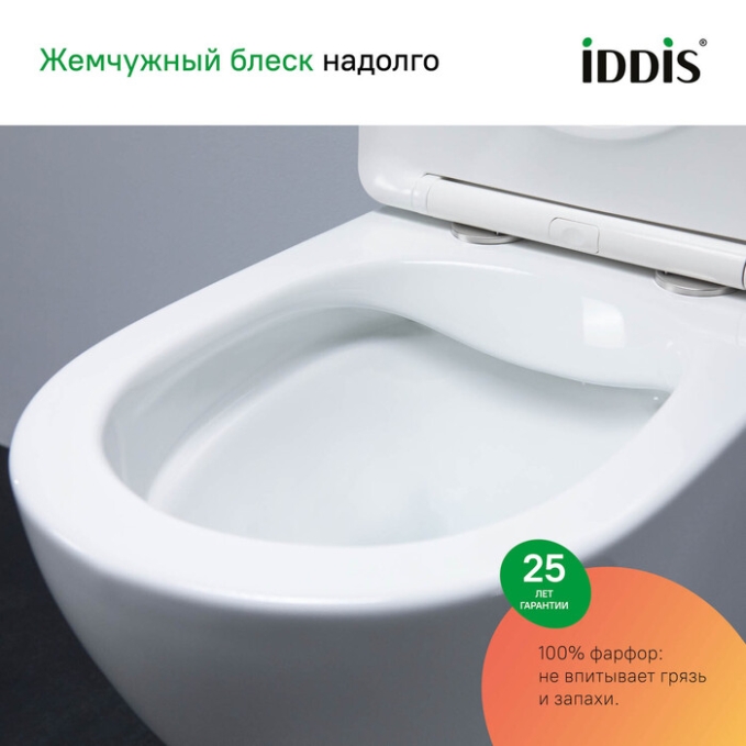 Унитаз с инсталляцией Iddis Basic BASBQ01i73 Унитаз с инсталляцией Iddis Basic BASBQ01i73