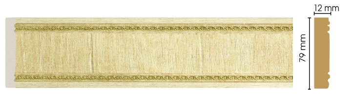 Молдинг Decomaster 150-5, 80x12x2400 мм