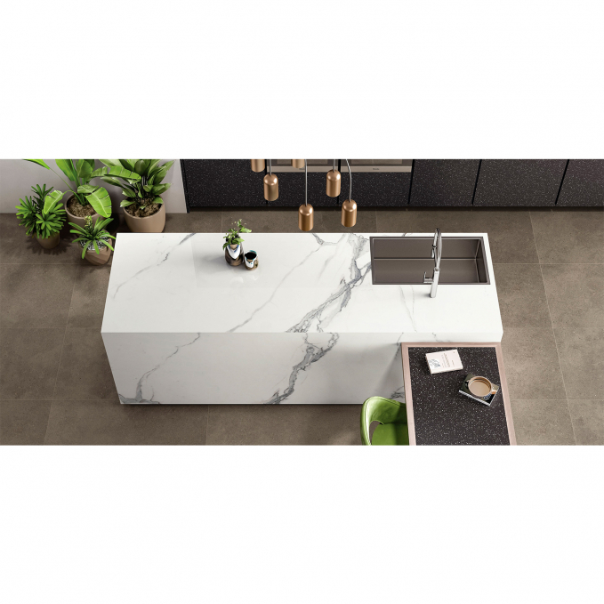 Керамогранит Starotech Polished Elite Statuario 80x240 Керамогранит Starotech Polished Elite Statuario 80x240