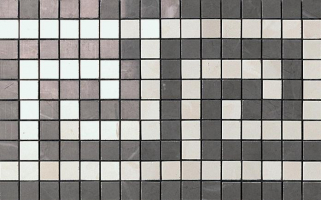 Мозаика Atlas Concorde Marvel Grey/Moon Greca Mosaico 18.5x30, ASM9