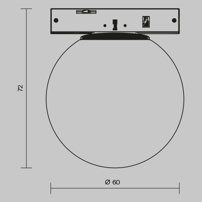 Трековый светильник Ларк / LARC Exility 4000K 25Вт 360°, TR086-2-25W4K-B, изображение 7 Трековый светильник Ларк / LARC Exility 4000K 25Вт 360°, TR086-2-25W4K-B, изображение 7