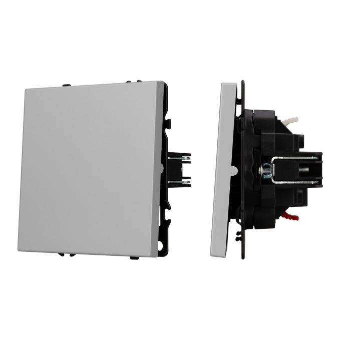 Механизм выключателя одноклавишный проходной SWT-NOBE-MKP1-SFPL-IS (230V, 10A), Arlight, 059433, изображение 1