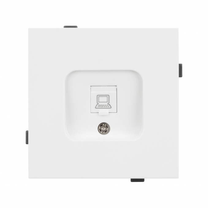 Механизм компьютерной розетки SCT-TENDO-MPC1-PL-WH (RJ-45, CAT6), Arlight, 054098, изображение 3 Механизм компьютерной розетки SCT-TENDO-MPC1-PL-WH (RJ-45, CAT6), Arlight, 054098, изображение 3