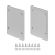 Заглушка IP-LINE-5475 SILVER глухая, Arlight, 055284
