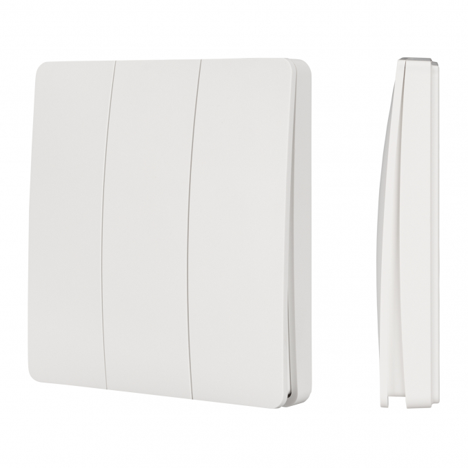 INTELLIGENT ARLIGHT Кнопочная панель KINETIC-801-22-3G-WP-SUF White (No battery, IP67, 433Mhz), Arlight, 051685, изображение 1