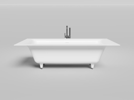 Ванна из литьевого камня Salini Ariosa Axis Kit 210x110 1053101G белая глянцевая Ванна из литьевого камня Salini Ariosa Axis Kit 210x110 1053101G белая глянцевая