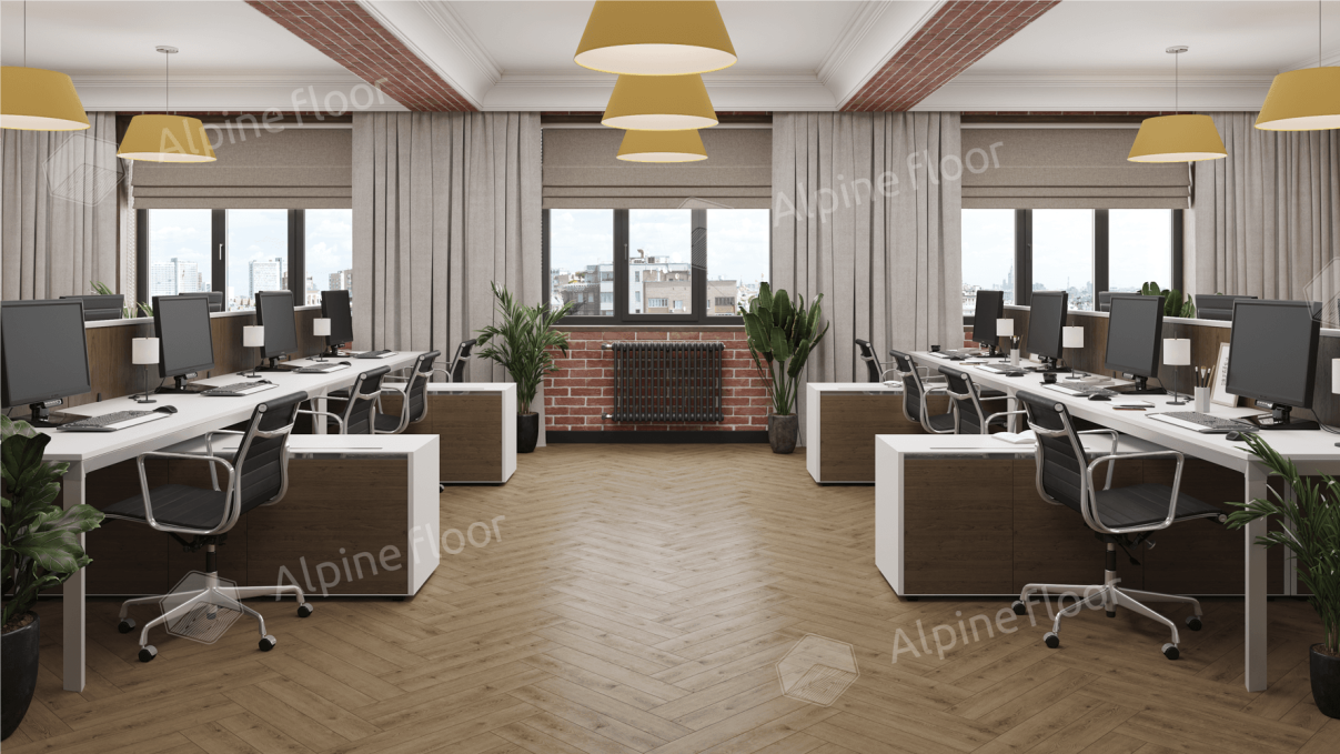 Ламинат Alpine Floor Herringbone 12 Pro Дуб Прованс, LF106-07 Ламинат Alpine Floor Herringbone 12 Pro Дуб Прованс, LF106-07