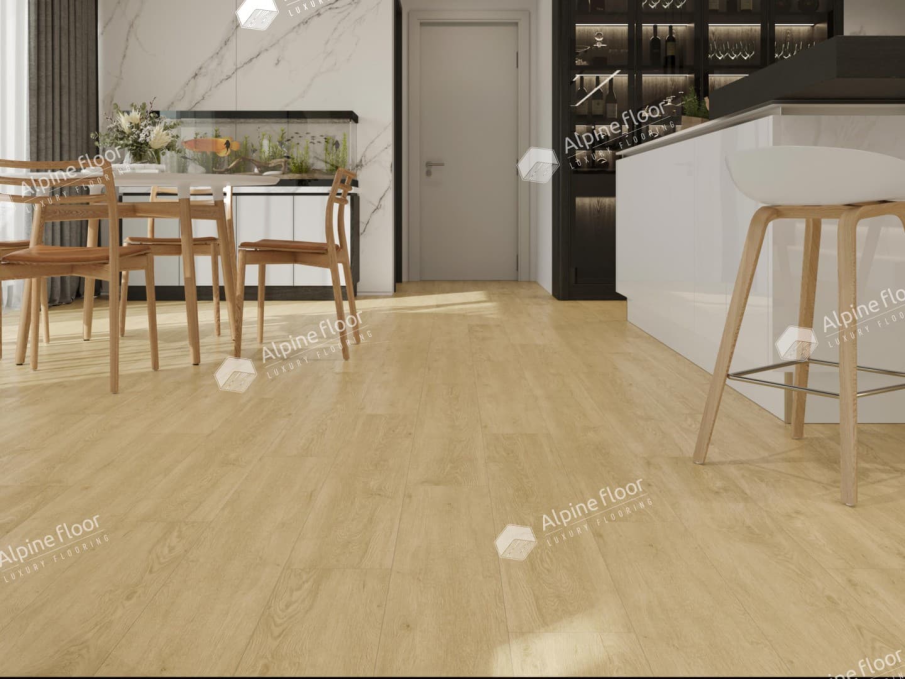 Каменный ламинат SPC Alpine Floor Classic Дуб Ваниль Селект, ECO 106-3 MC