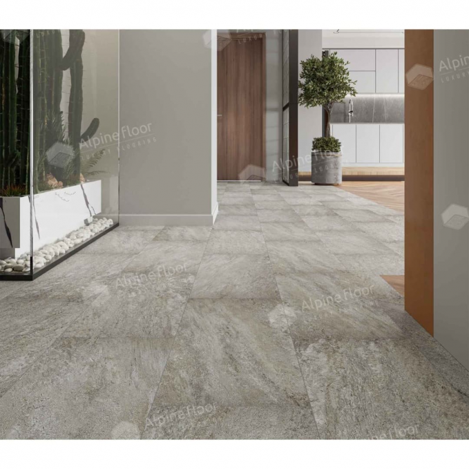 Кварцвиниловая плитка Alpine Floor Light Stone Шеффилд, ECO-15-15 Кварцвиниловая плитка Alpine Floor Light Stone Шеффилд, ECO-15-15