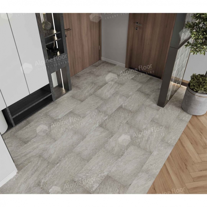 Кварцвиниловая плитка Alpine Floor Light Stone Шеффилд, ECO-15-15 Кварцвиниловая плитка Alpine Floor Light Stone Шеффилд, ECO-15-15
