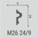 Молдинг Bello Deco М26 24-9 Молдинг Bello Deco М26 24-9
