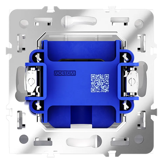 Вывод кабеля VOLTUM S70, (белый матовый), Voltum, VLS080202