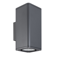 Светильник LGD-EVO-WALL-TWIN-S100x100-2x12W Day4000 (GR, 44 deg, 230V), Arlight, 046194 Светильник LGD-EVO-WALL-TWIN-S100x100-2x12W Day4000 (GR, 44 deg, 230V), Arlight, 046194