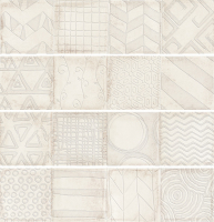 Настенная плитка Cifre Alchimia Decor Ivory 7.5x30 (кабанчик) Настенная плитка Cifre Alchimia Decor Ivory 7.5x30 (кабанчик)