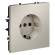 Розетка встраиваемая VOLTUM S70 с заземлением 16А, (кашемир), Voltum, VLS040103