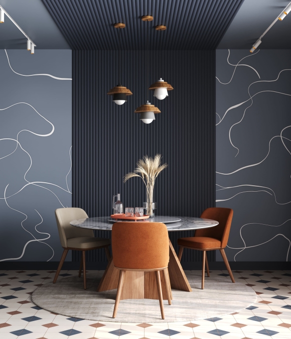 Стеновая панель Cosca Decor RP013, 156х12x2800 мм, Экополимер Стеновая панель Cosca Decor RP013, 156х12x2800 мм, Экополимер