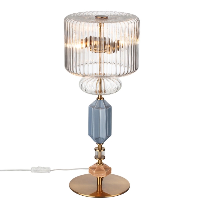 Настольная лампа E14 2*40W TERRA MODERN ODL_EX26 023 ODEON LIGHT 5414/2TA, фото на белом фоне Настольная лампа E14 2*40W TERRA MODERN ODL_EX26 023 ODEON LIGHT 5414/2TA, фото на белом фоне
