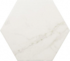 напольную плитку Equipe Carrara Hexagon Matt 17.5x20, 23101