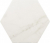 напольную плитку Equipe Carrara Hexagon Matt 17.5x20, 23101