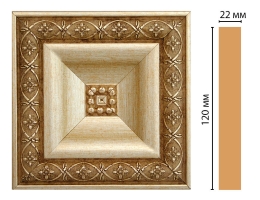 Вставка цветная Decomaster D208-933, 120x120x22 мм