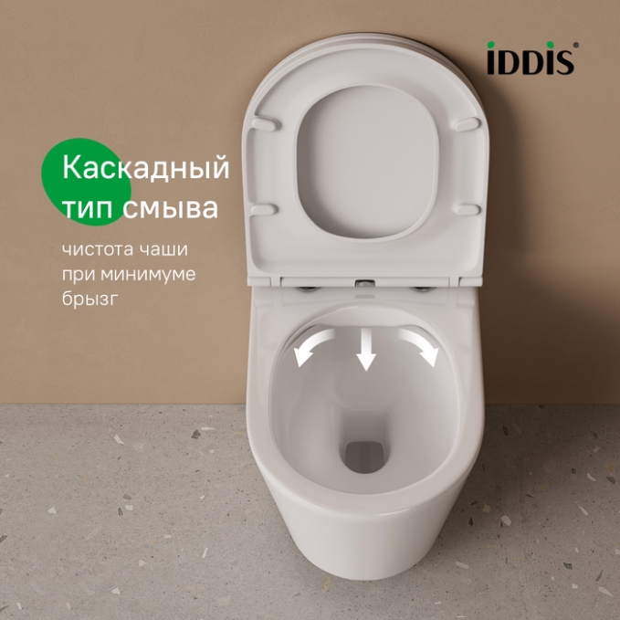Унитаз с инсталляцией Iddis Basic BASC010i73
