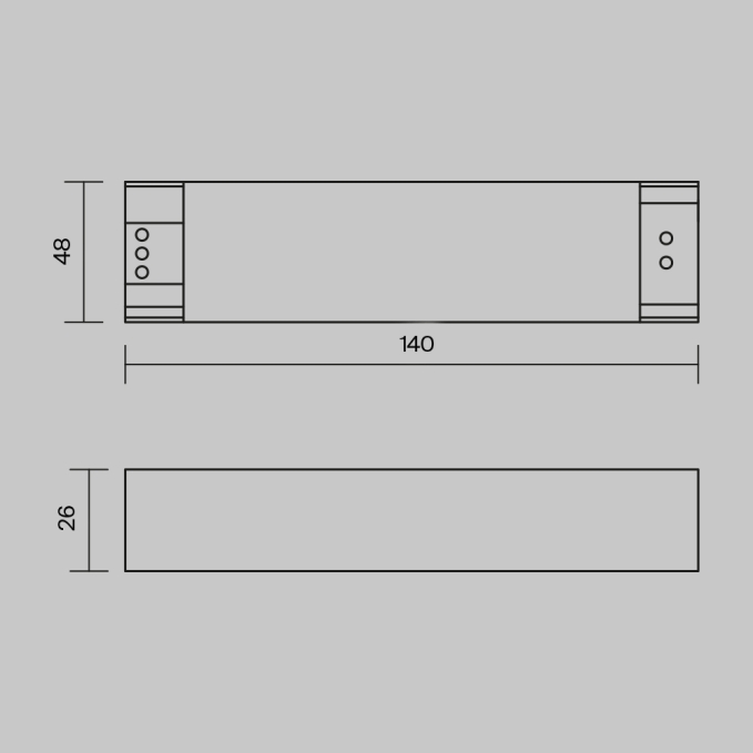 Источник напряжения 48В 100Вт IP20 PSL005, PSL005-100W-48V-IP20, изображение 5