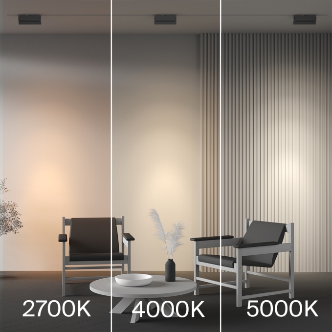 Трековый светильник Точки поворотный / Points Rot Unity 2700-5000K 12Вт 25°, TR224-1-12WCCT-M-B, изображение 6