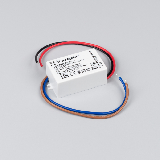 Блок питания ARJ-KE50300-PFC-TRIAC-A (15W, 300mA), Arlight, 028279, изображение 3 Блок питания ARJ-KE50300-PFC-TRIAC-A (15W, 300mA), Arlight, 028279, изображение 3