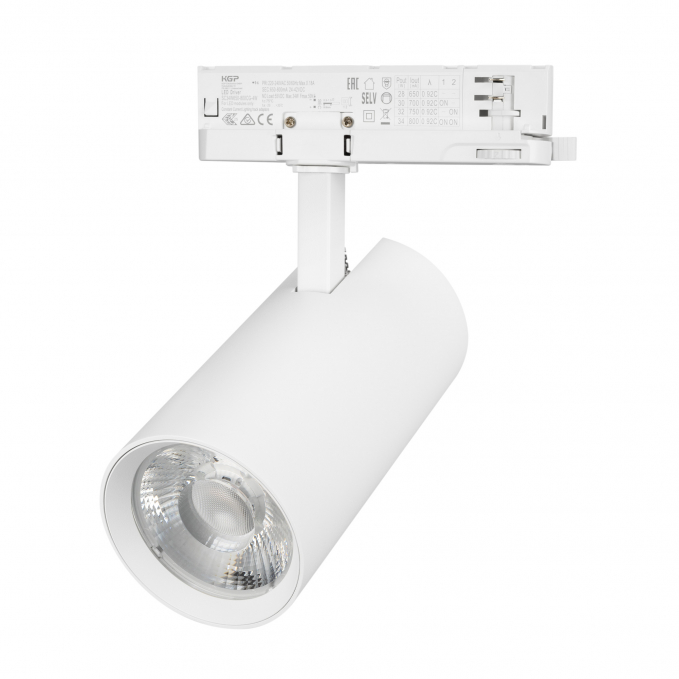 Светильник LGD-GERA-4TR-R90-30W Day4000 (WH, 24 deg, 230V), Arlight, 055129, изображение 1 Светильник LGD-GERA-4TR-R90-30W Day4000 (WH, 24 deg, 230V), Arlight, 055129, изображение 1