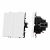 Механизм выключателя двухклавишный проходной SWT-NOBE-MKP2-SFPL-WH (230V, 10A), Arlight, 054242