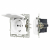 Механизм розетки влагозащищённый SCT-MCP-PL-WH (250V, 16A), Arlight, 043745