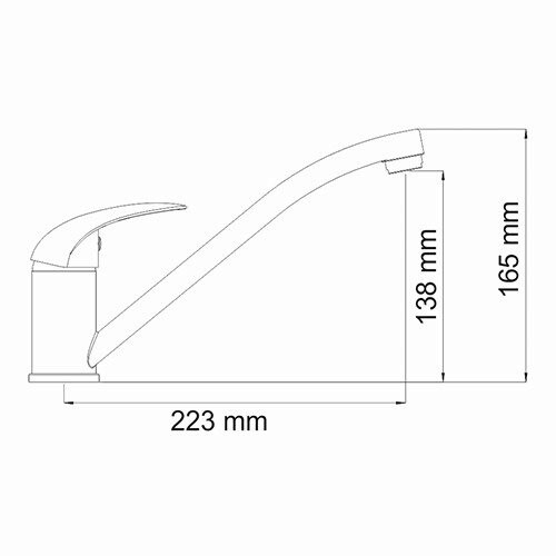 Смеситель для кухни WasserKRAFT Изен (Isen) 2607 Смеситель для кухни WasserKRAFT Изен (Isen) 2607